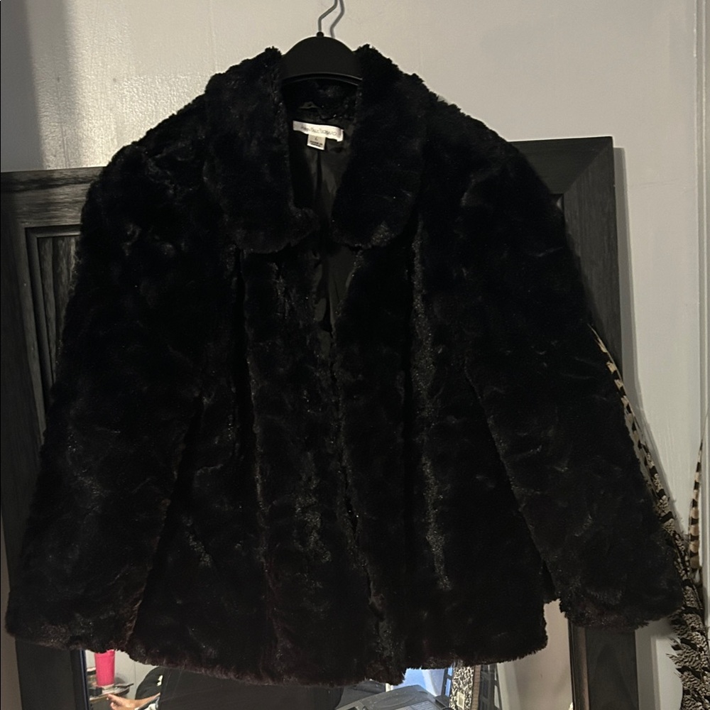 JohnPaulRichard Black Teddy Jacket